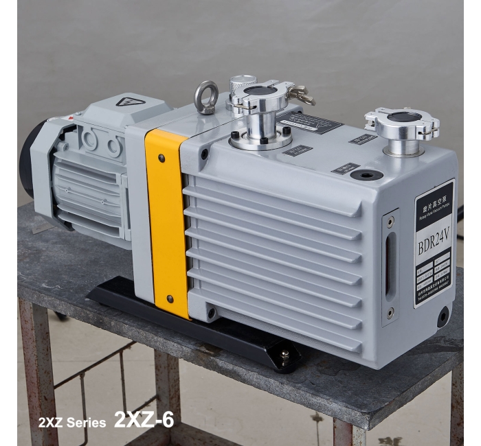 Двухступенчатый пластинчато-роторный вакуумный насос 2XZ-6